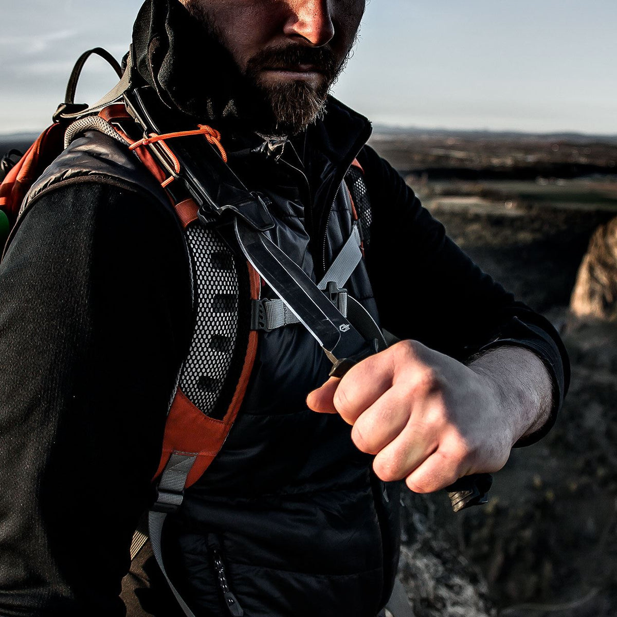 StrongArm - Black, Plain Edge | Gerber Gear