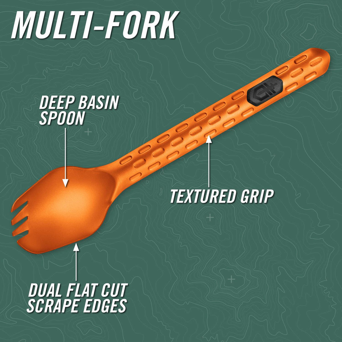 ComplEAT Multi-Fork - Burnt Orange | Gerber Gear