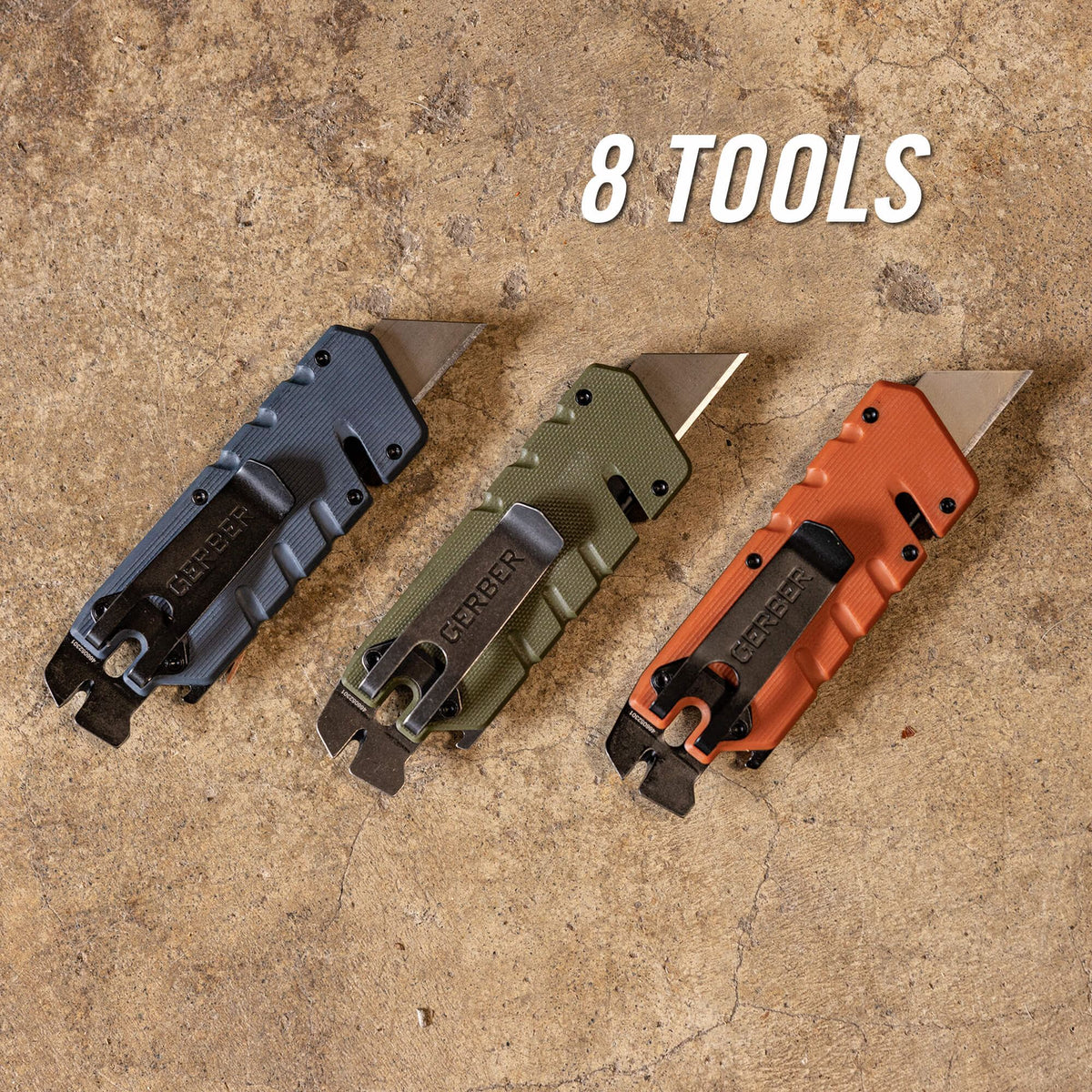 Prybrid Utility Clip - OD Green | Gerber Gear