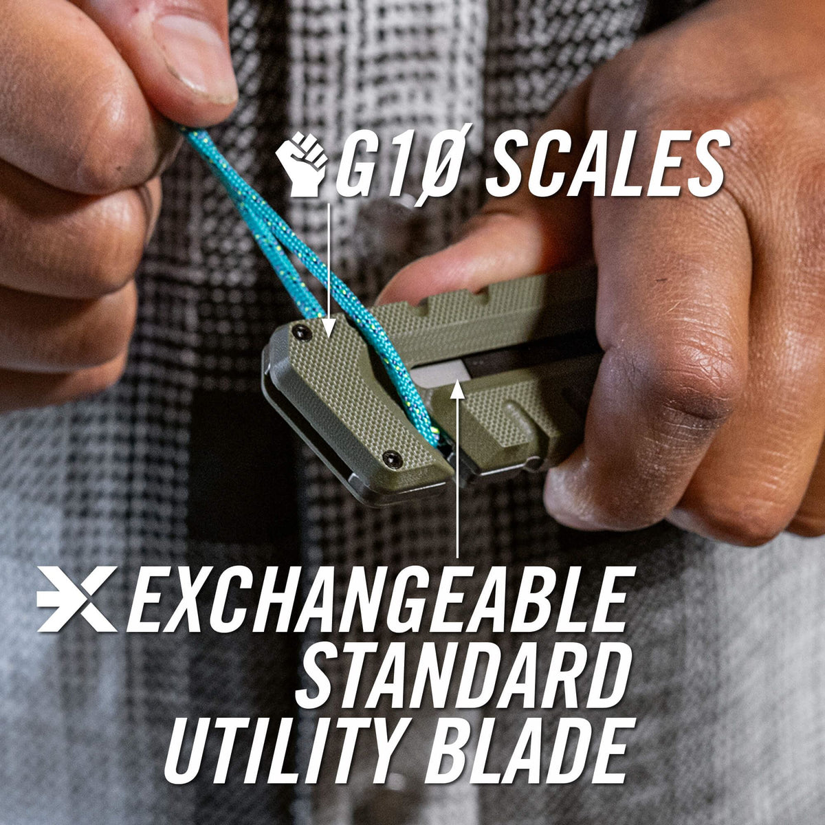 Prybrid Utility Clip - OD Green | Gerber Gear
