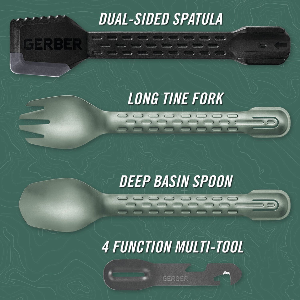 ComplEAT Utensil Set - Baltic Haze | Gerber Gear