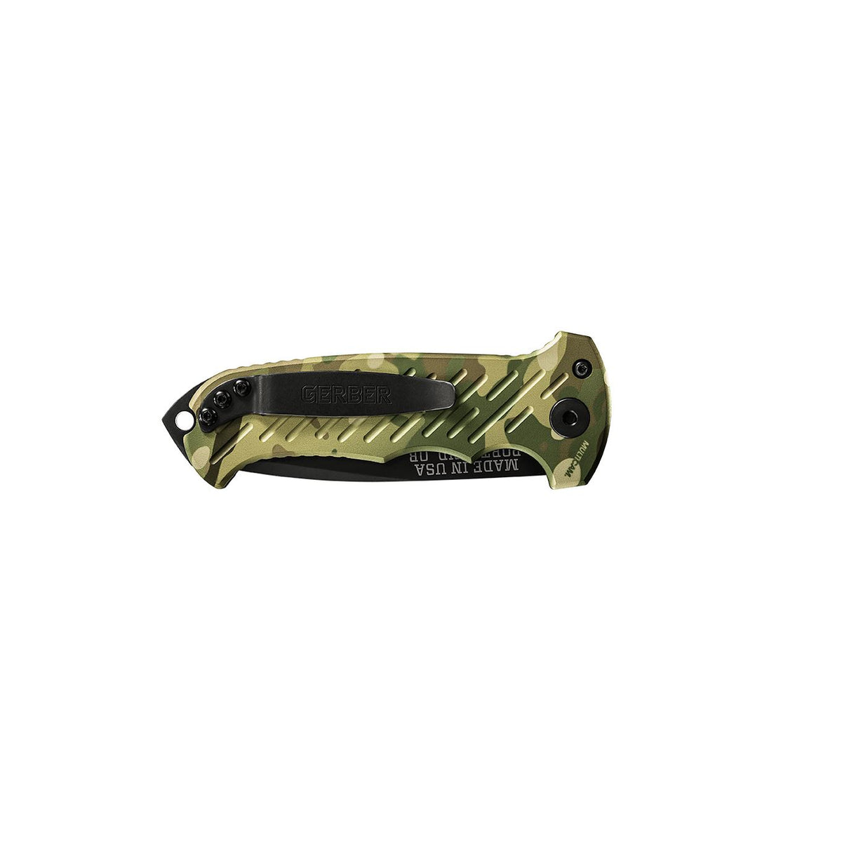 06 Auto - Multicam®, Drop Point, Plain Edge | Gerber Gear