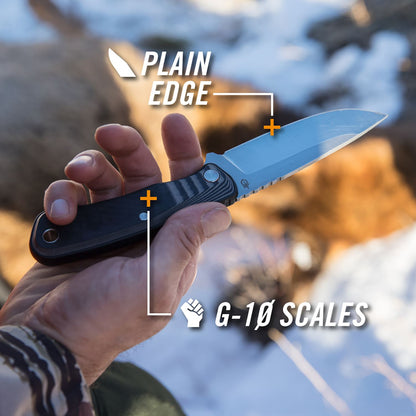 Downwind Drop Point - Black | Gerber Gear