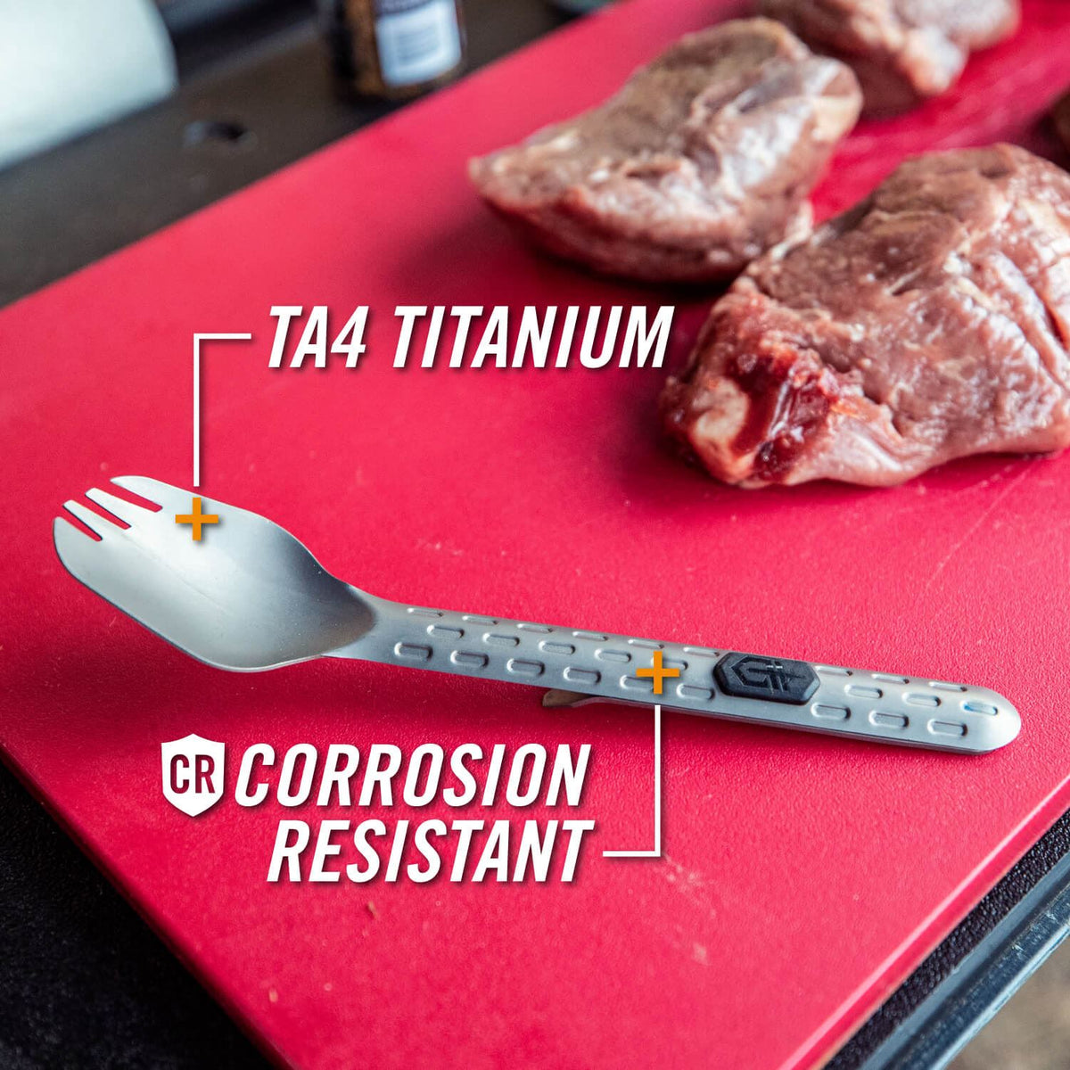 ComplEAT Multi-Fork - Titanium | Gerber Gear